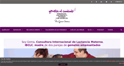 Desktop Screenshot of gemelosalcuadrado.com