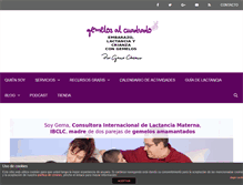 Tablet Screenshot of gemelosalcuadrado.com